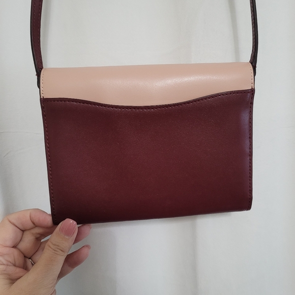 Kate Spade Kerri Small Flap Wallet On A String /Cherrywood - Picture 5 of 16